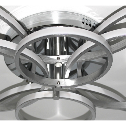 Srebrny plafon LED 110x90cm 4000K 70Watt - P140